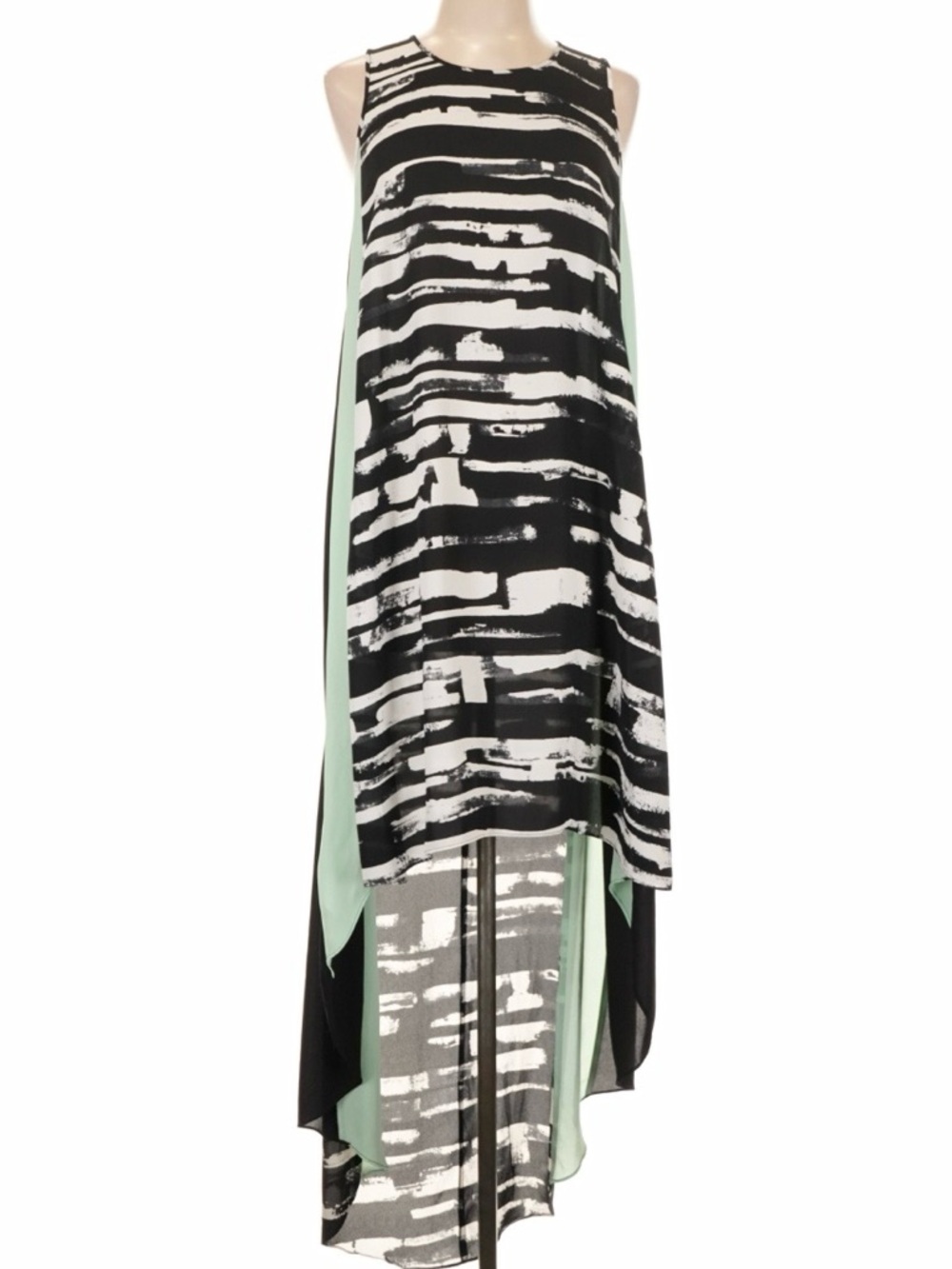 BCBGMaxAzria Women’s High-Low Sleeveless Dress
